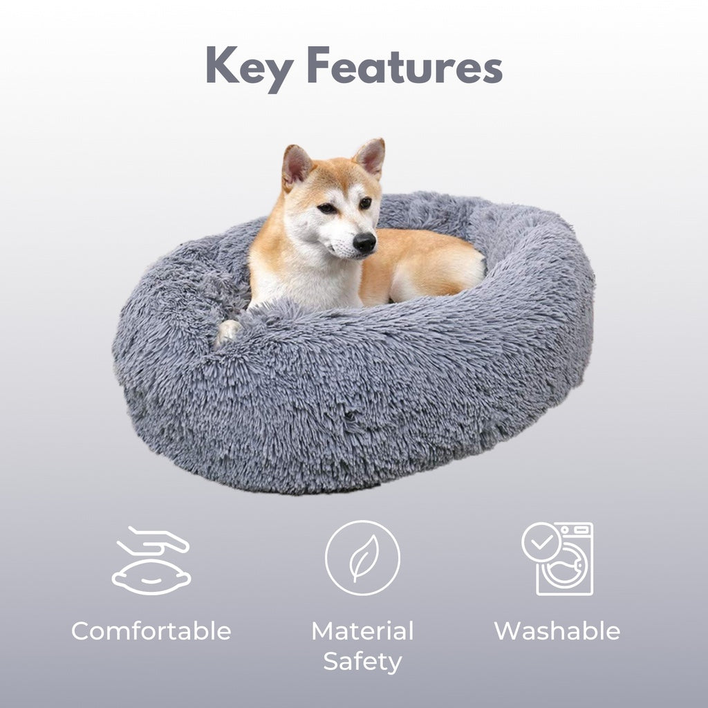 Floofi Pet Bed 70cm (Multi-colour) - PT-PB-142-RN