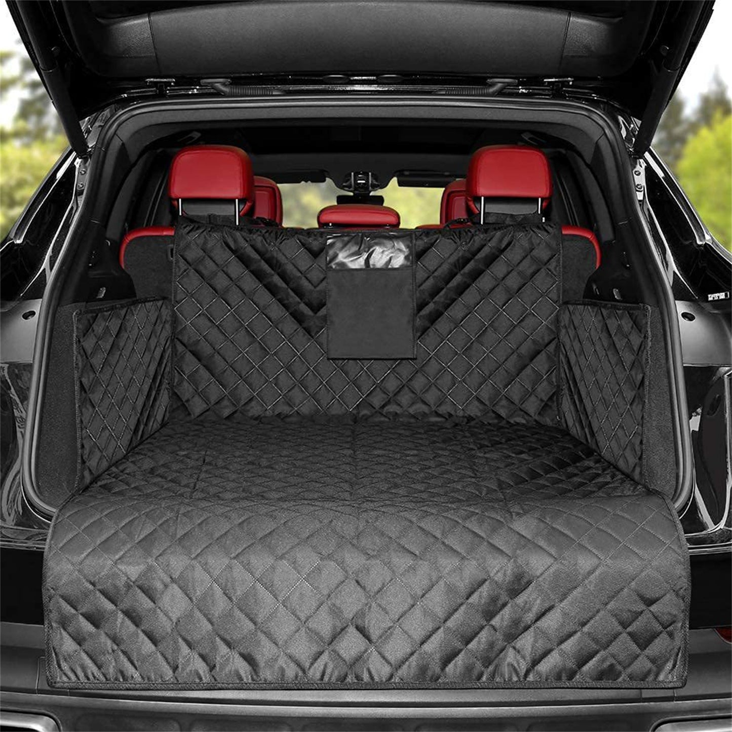 Pet Dog Car Back Seat Cover Anti Dirty Oxford Waterproof Fabric Protector Mat L