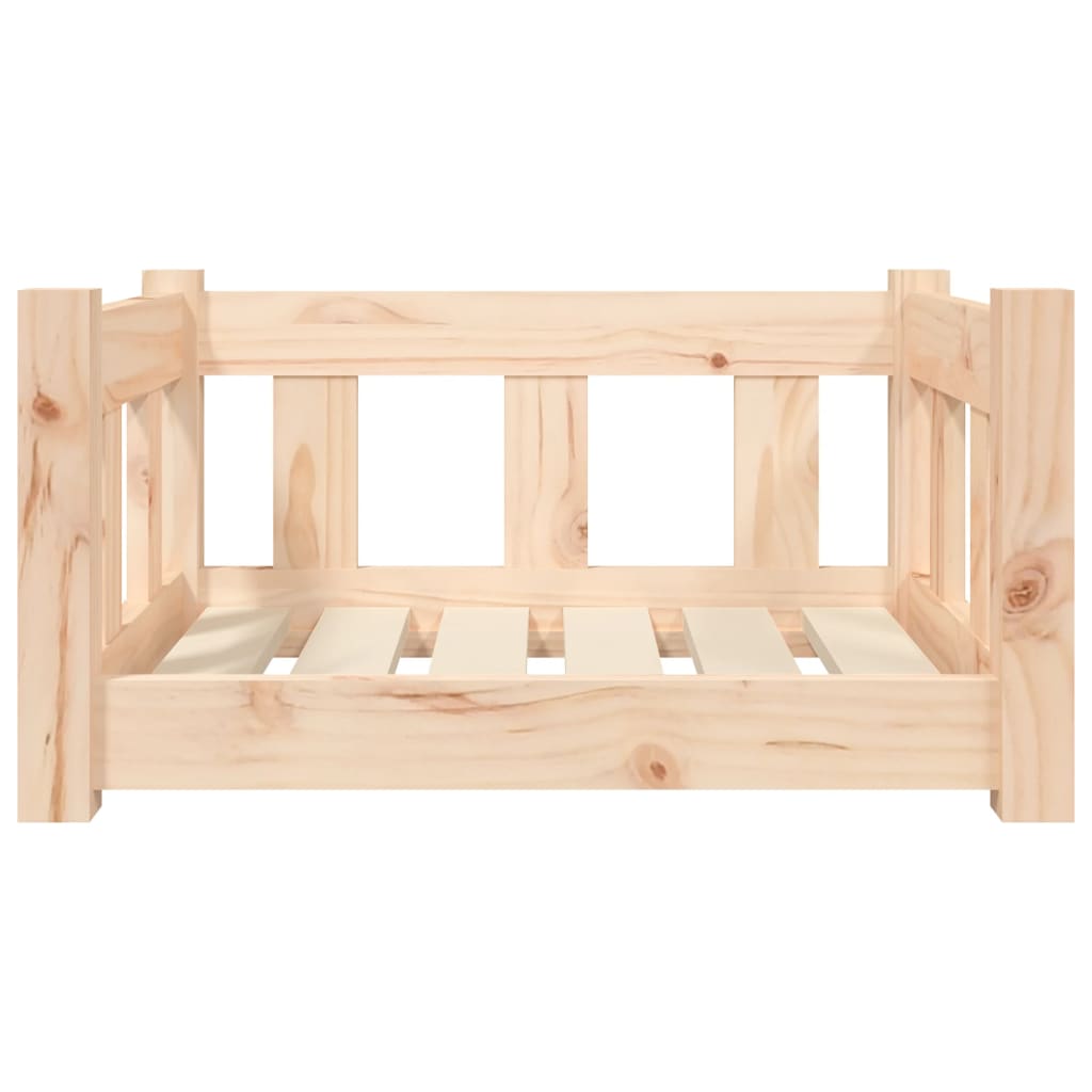 Dog Bed 55.5x45.5x28 cm Solid Wood Pine