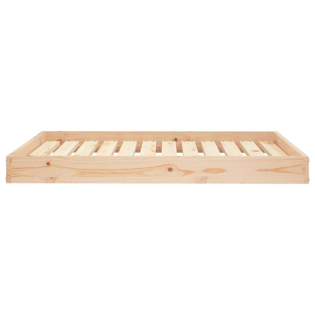 Dog Bed 101.5x74x9 cm Solid Wood Pine