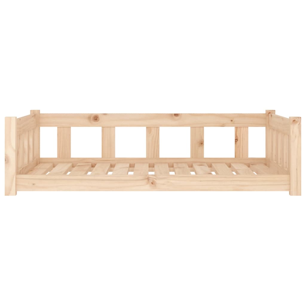 Dog Bed 105.5x75.5x28 cm Solid Wood Pine