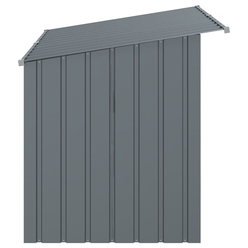 Dog House with Roof Anthracite 153x91x110 cm Galvanised Steel