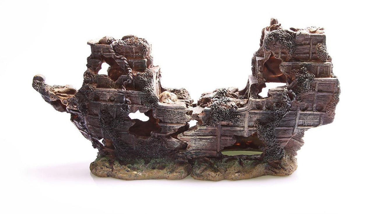 Aqua One Shipwreck 2 Pieces Ornament Large 70x33cm (29043)