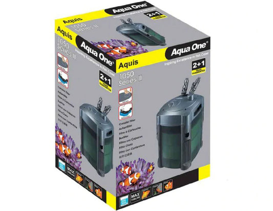 Aqua One Aquis 1050 Series II Canister Filter 1250L/H