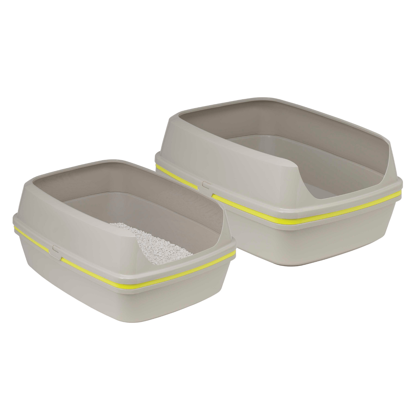 Scoop Free Cat Litter Box, Moderna Lift-to-Sift Grey, Jumbo