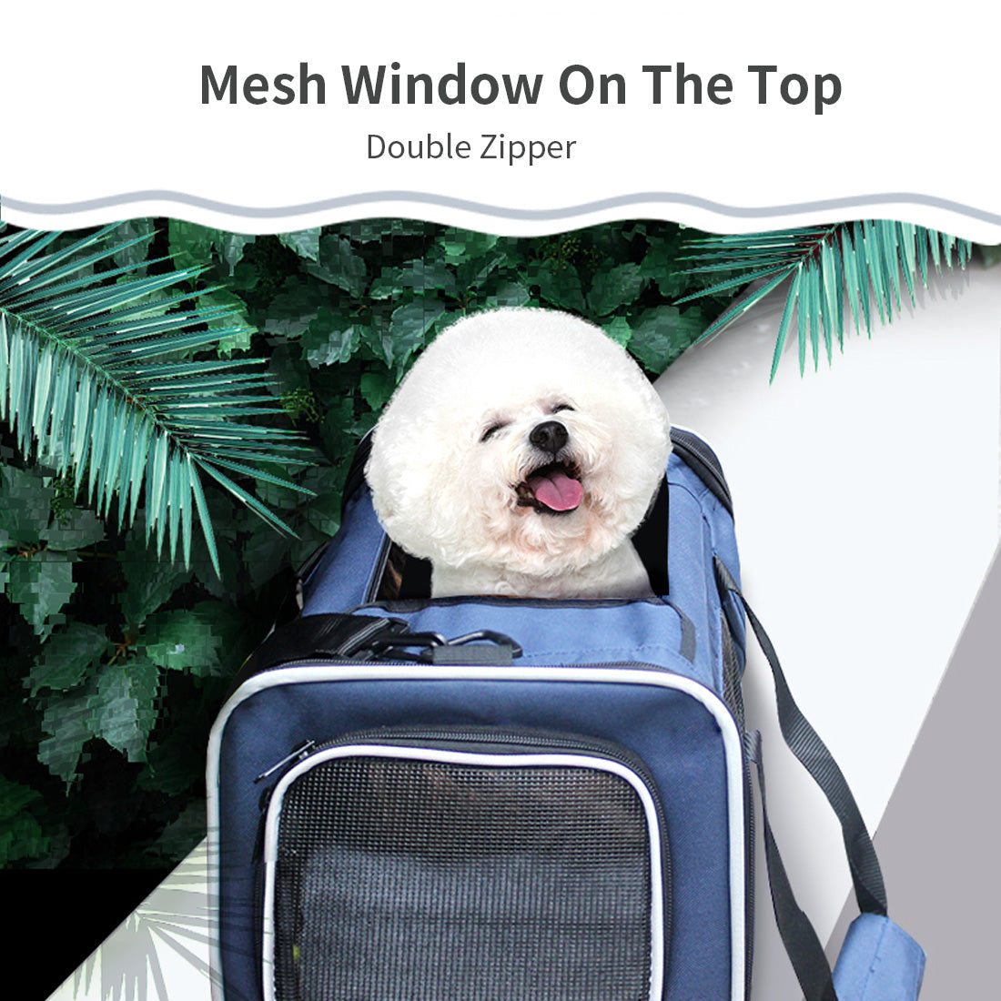 Ondoing Portable Pet Carrier Tote Travel Bag Kennel Soft Dog Crate Cage Indoor Outdoor